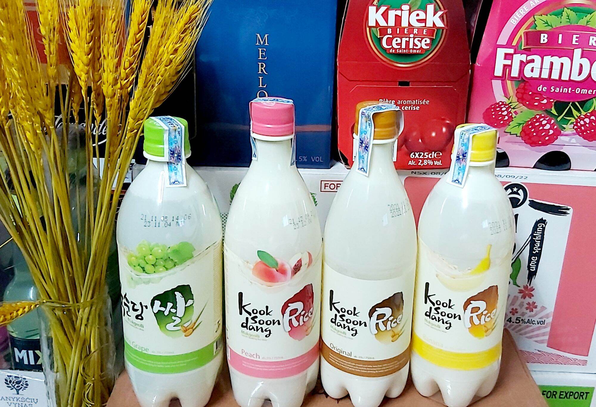 nước gạo hàn quốc