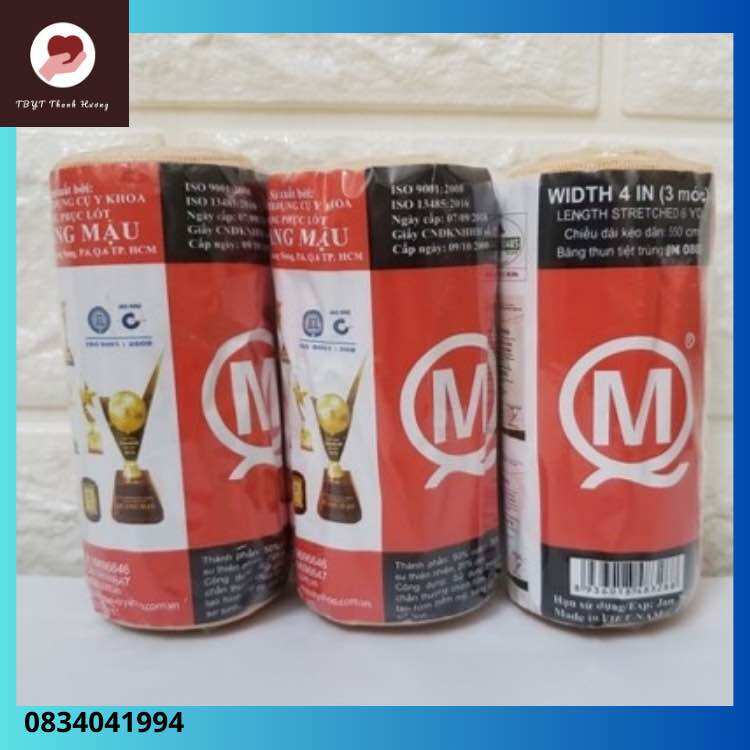 Băng thun y tế 3 móc