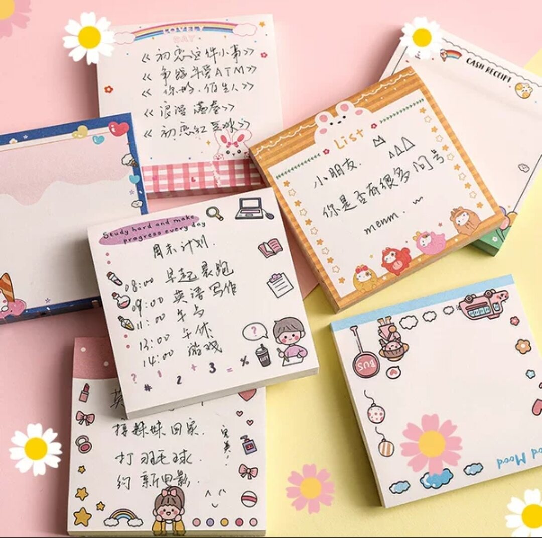 Giấy nhớ,giấy ghi chú,giấy note cute 80 trang