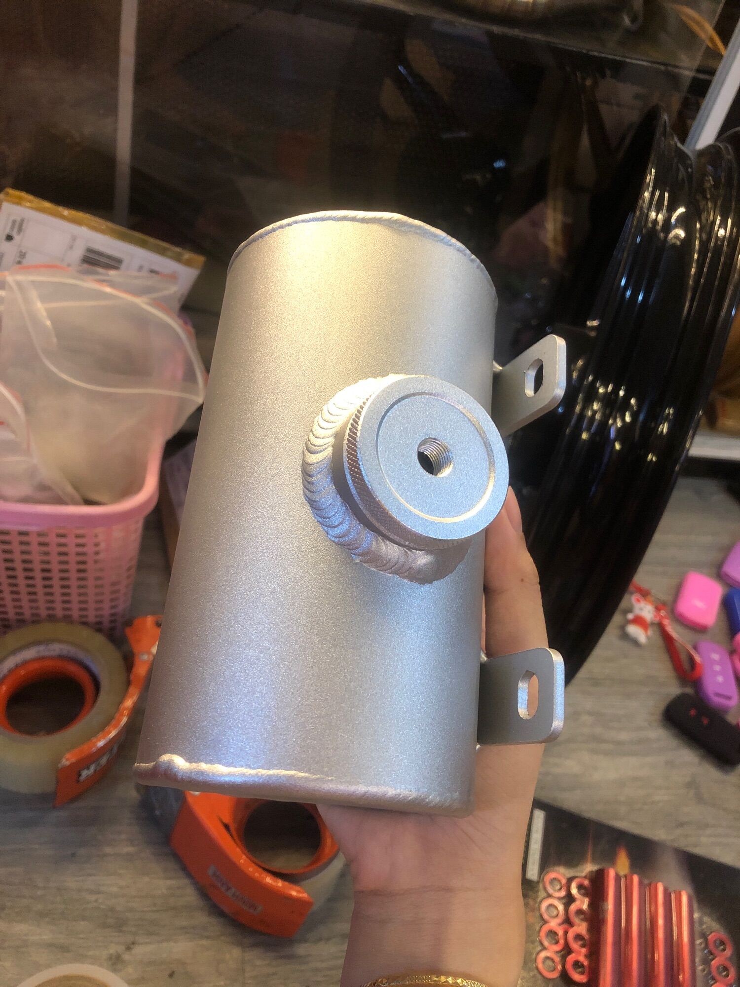 [HCM]bình xăng nhôm cho xe drag