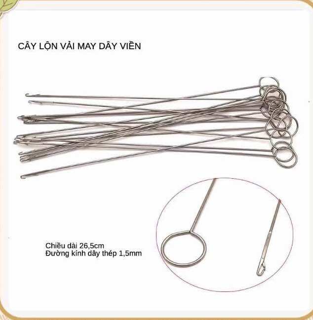 Cây lộn vải, lộn dây may viền