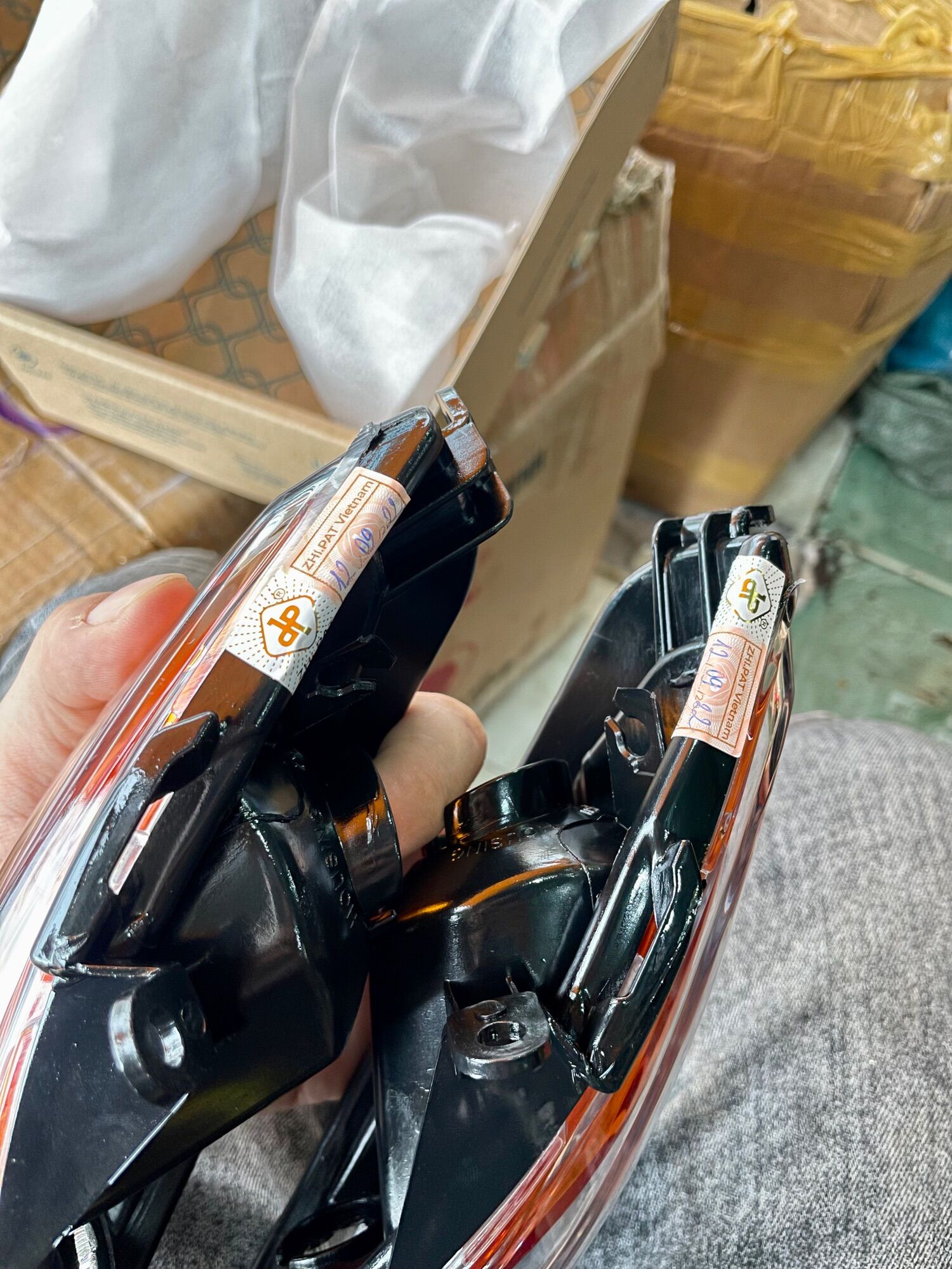 Nhan Zhipat Trắng Cam Hy Lạp Ex135