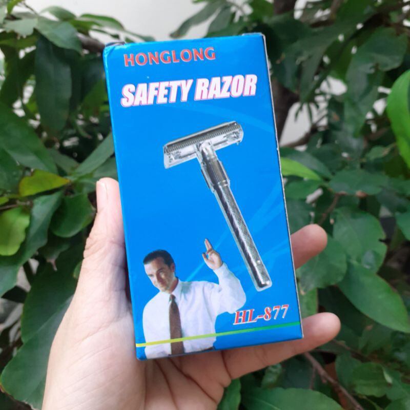 Dao cạo râu Hong Long (xoay mở bỏ luỡi)