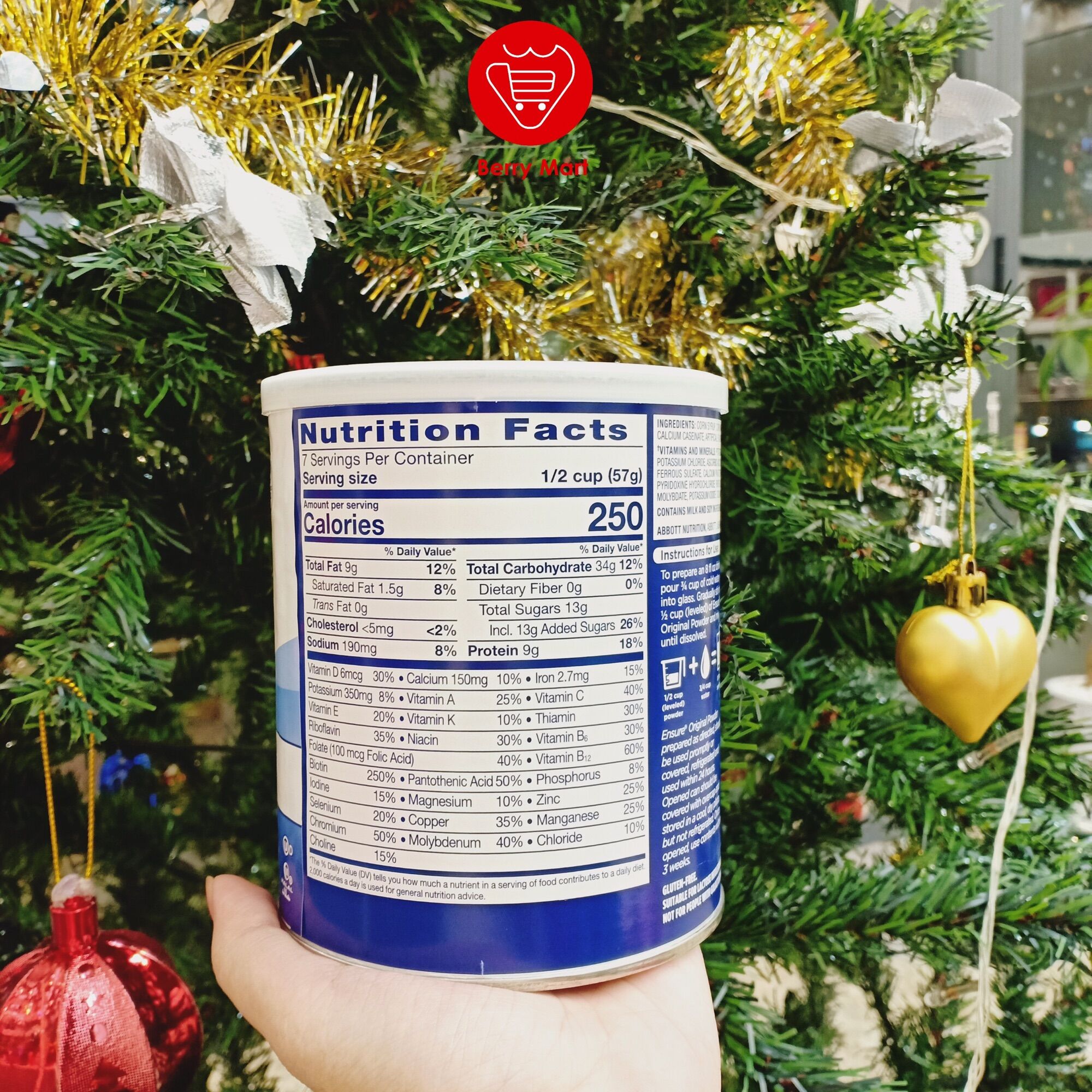 Sữa Ensure Original Nutrition Powder