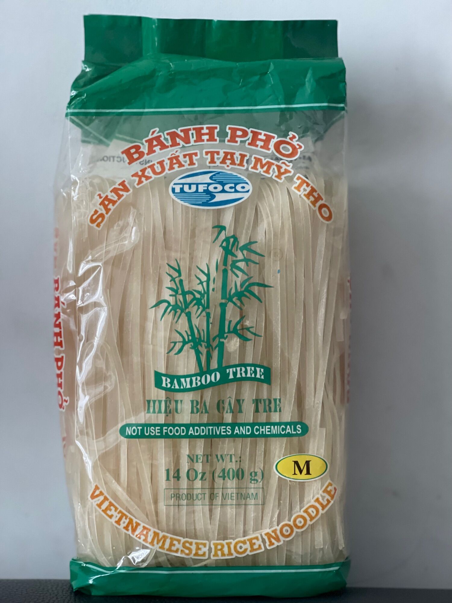 Bánh phở ba cây tre xuất khẩu 400gr