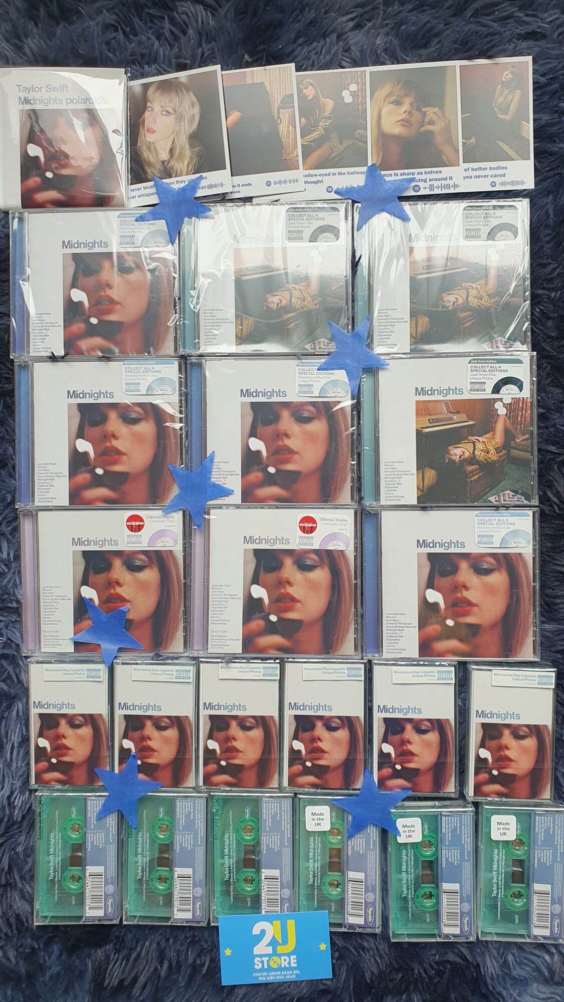 Đĩa CD Taylor Swift Album Midnights [ĐỦ 5 PHIÊN BẢN]