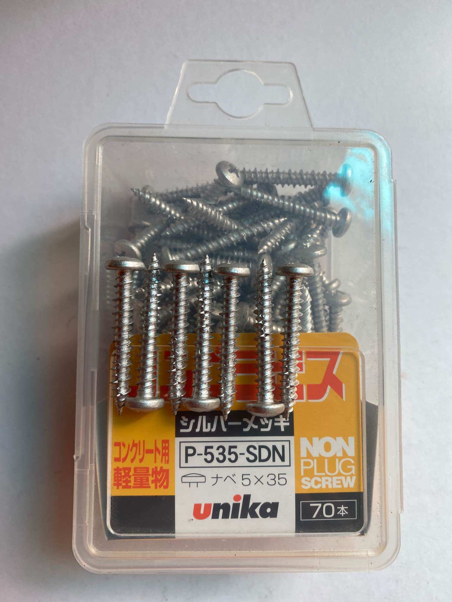 [HCM]Vít nở tường Unika P535 (Đầu dù).