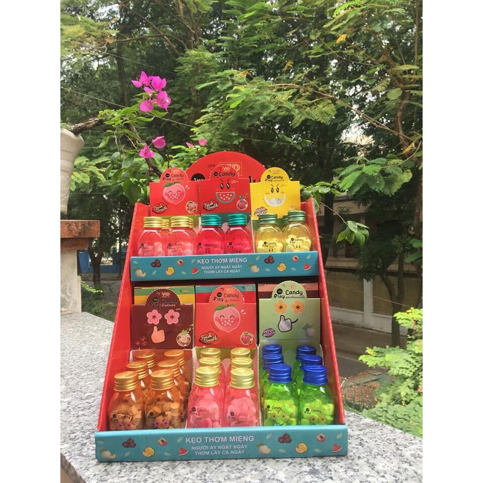 Kẹo ngậm play hãng vid thái lan 24k/ 1 hũ 22gr