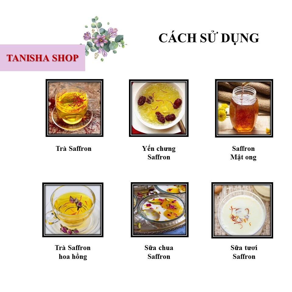 Hộp 3g Saffron Negin thượng hạng