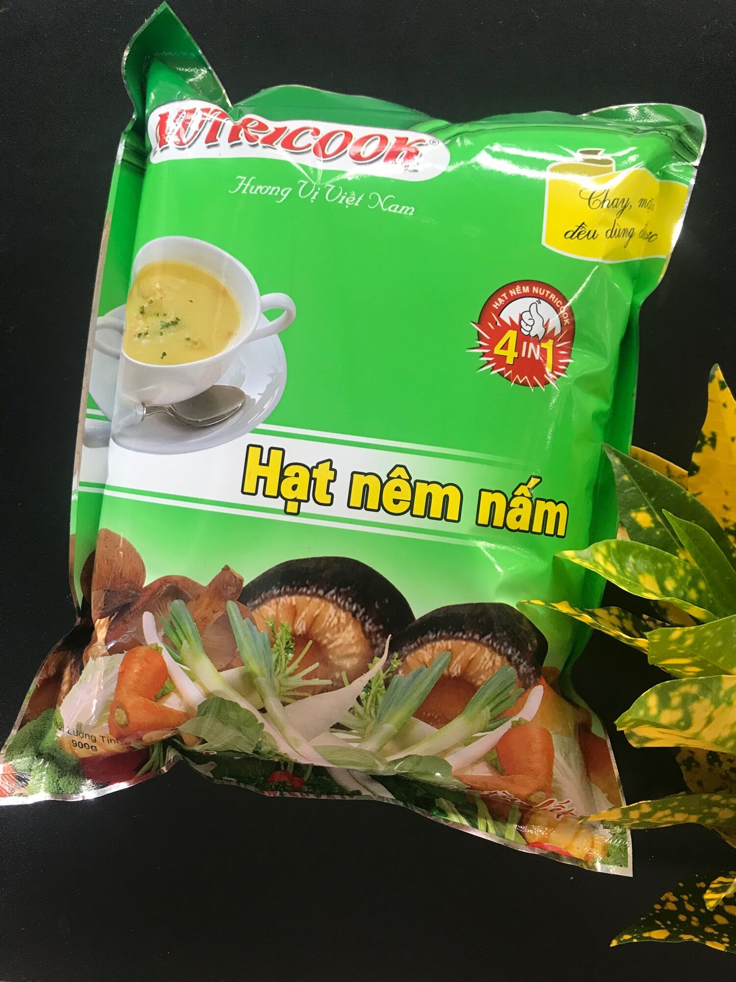 Hạt Nêm Nấm Nutricook 🍄 900gr (Chay Mặn Đều Dùng Được)