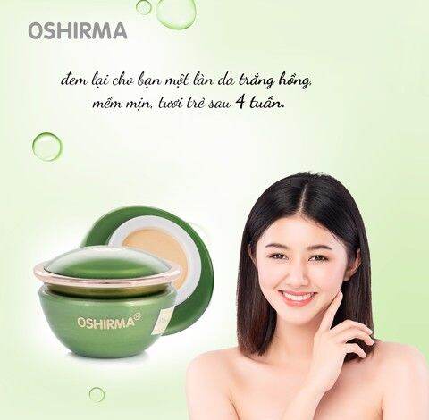 Kem Nén Nhân Sâm Oshirma Trắng Da 10gram
