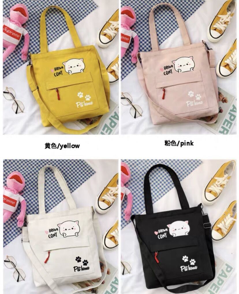 TOTE ĐEO 2 KIỂU _ Brown Cony
