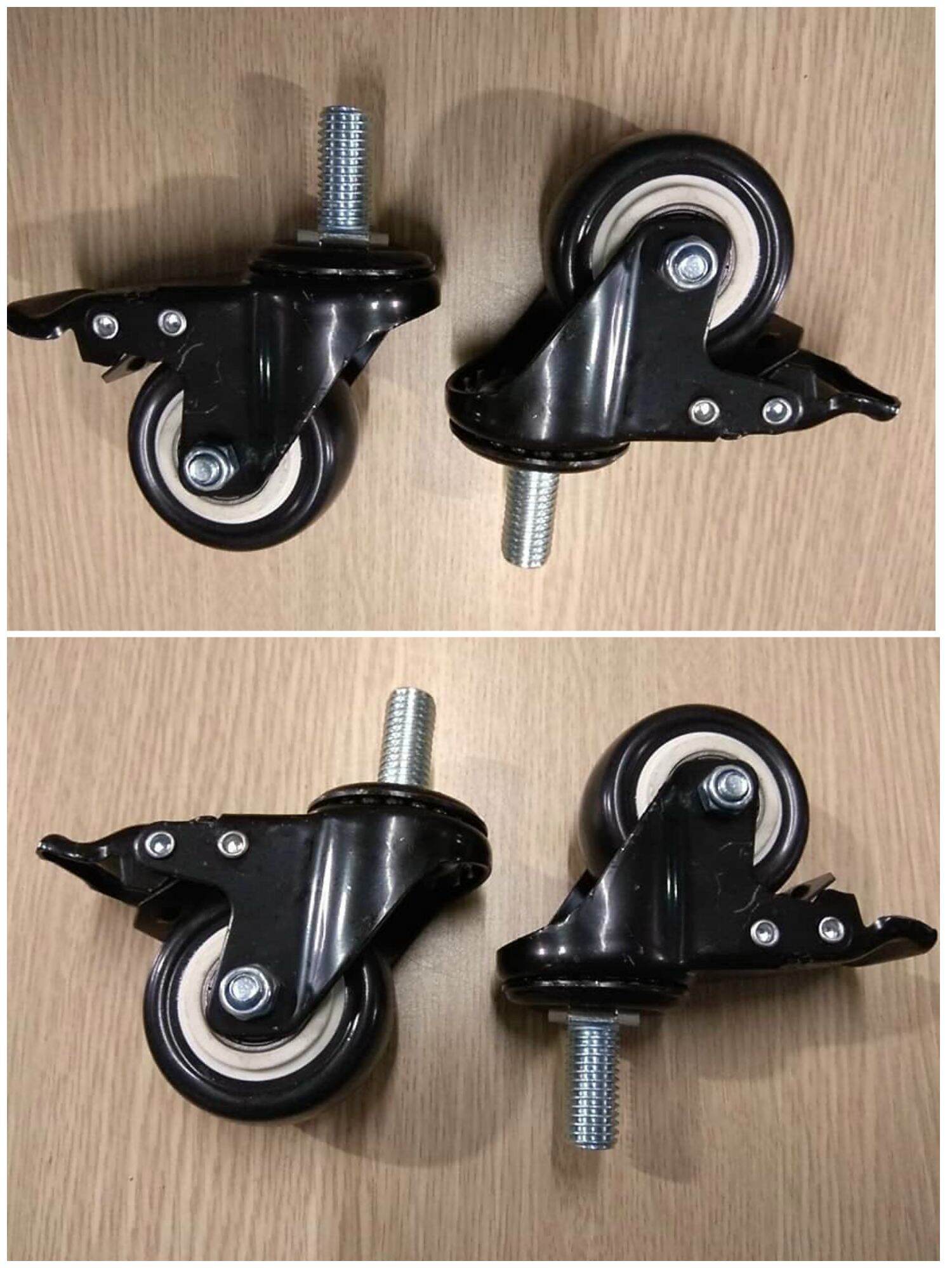 Bánh xe chân bàn máy may công nghiệp  (bộ 4 cái, tặng kèm ốc)