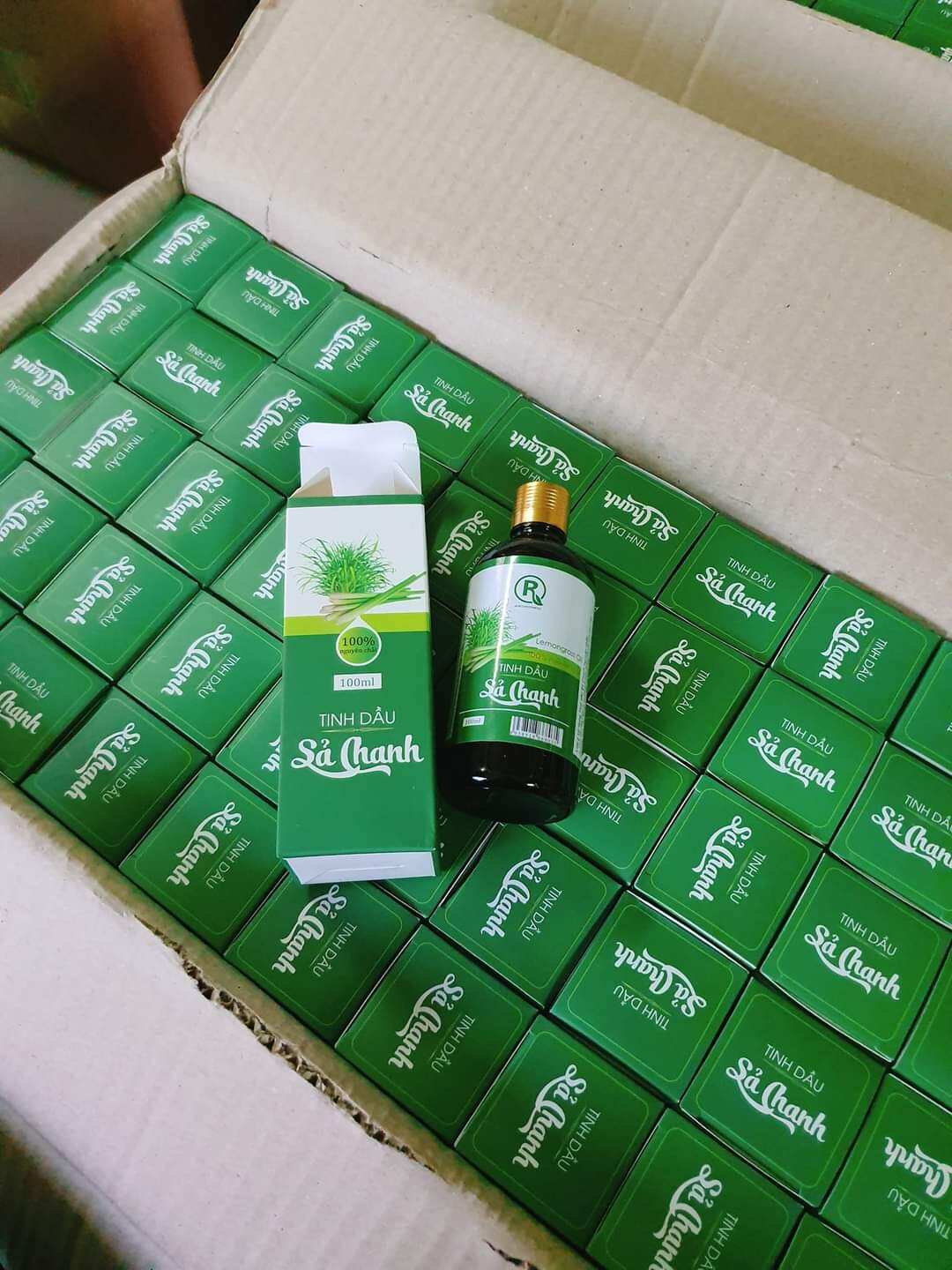tinh dầu sả chanh nguyên chất 100% (sản phẩm công ty hồng tâm)