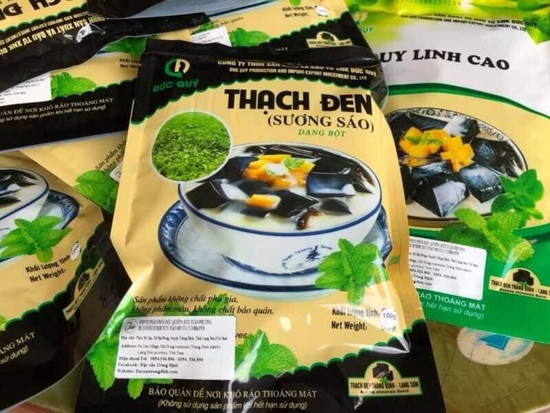 Tinh bột Thạch đen (sương sáo) ĐỨC QUÝ 100g