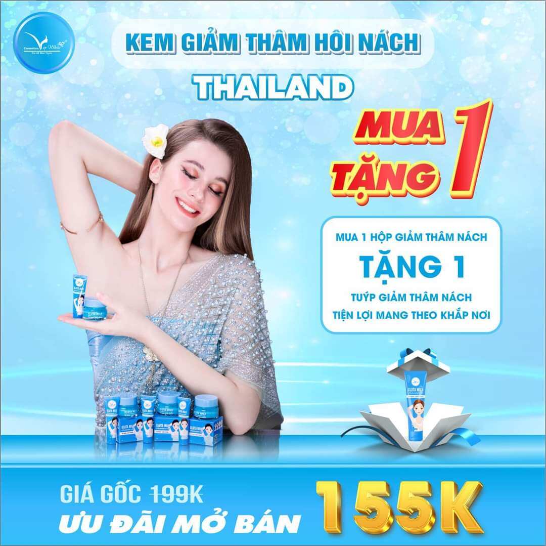 Kem trị thâm, khử mùi hôi nách