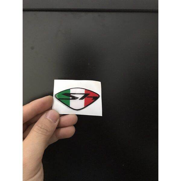 Tem logo SH 3 lớp cực đẹp