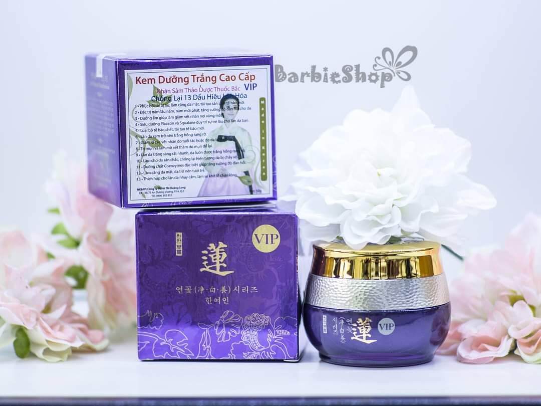Kem nhân sâm thảo dược vip chống lão hóa