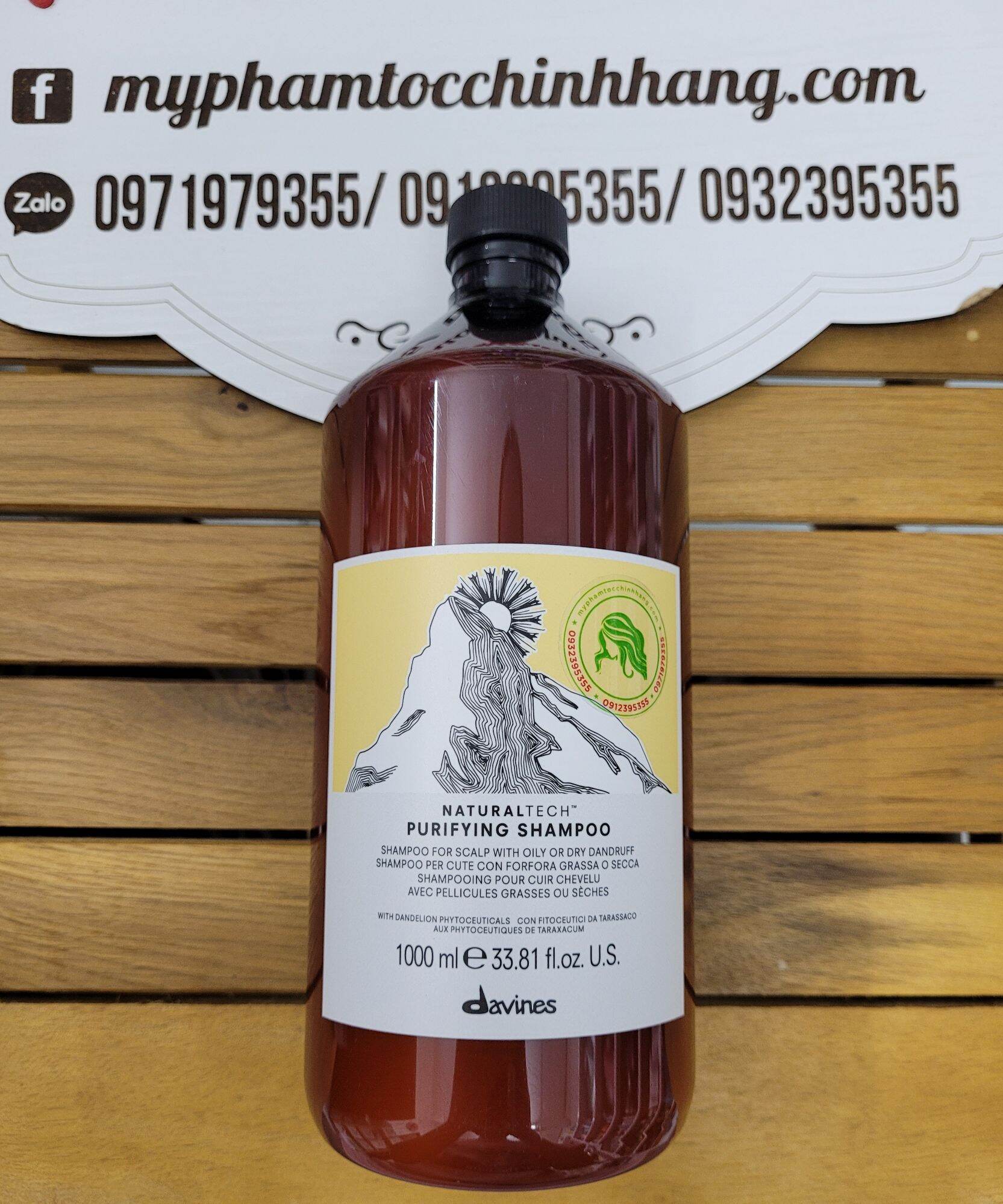 Dầu gội Davines Purifying giảm gầu 250ml