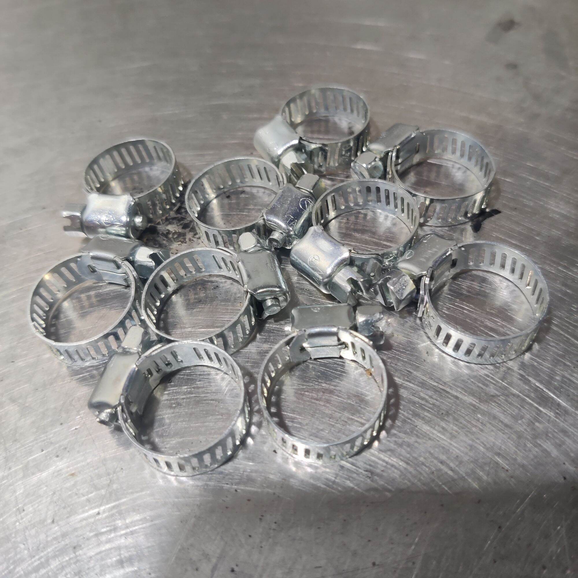 ( 10 Chiếc) Cổ Dê - Đai Siết Ống Gas 8-19mm