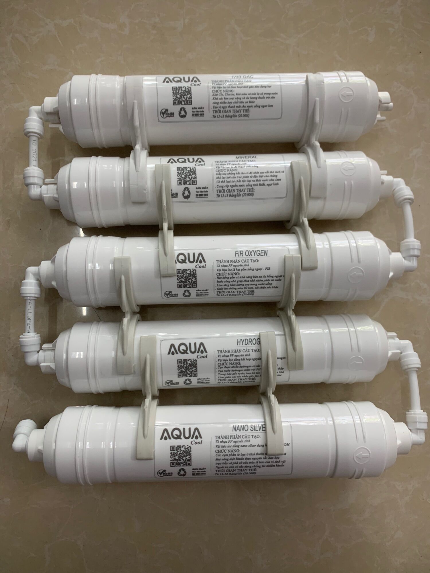Lõi chức năng máy lọc nước smart Aqua nối nhanh ❤️ lõi khoáng 5,6,7,8,9