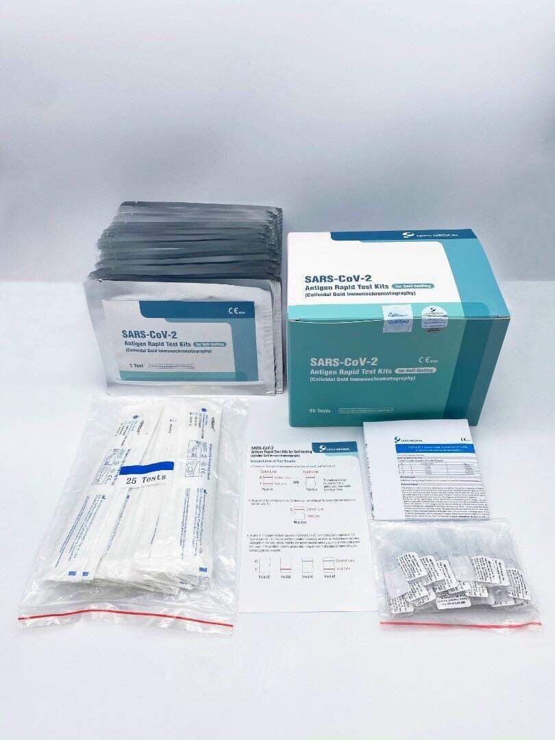 Bộ kit test SARS-CoV 2 Antigen Rapid Test Kit thương hiệu Đức, chính xác, tiện lợi cao cấp