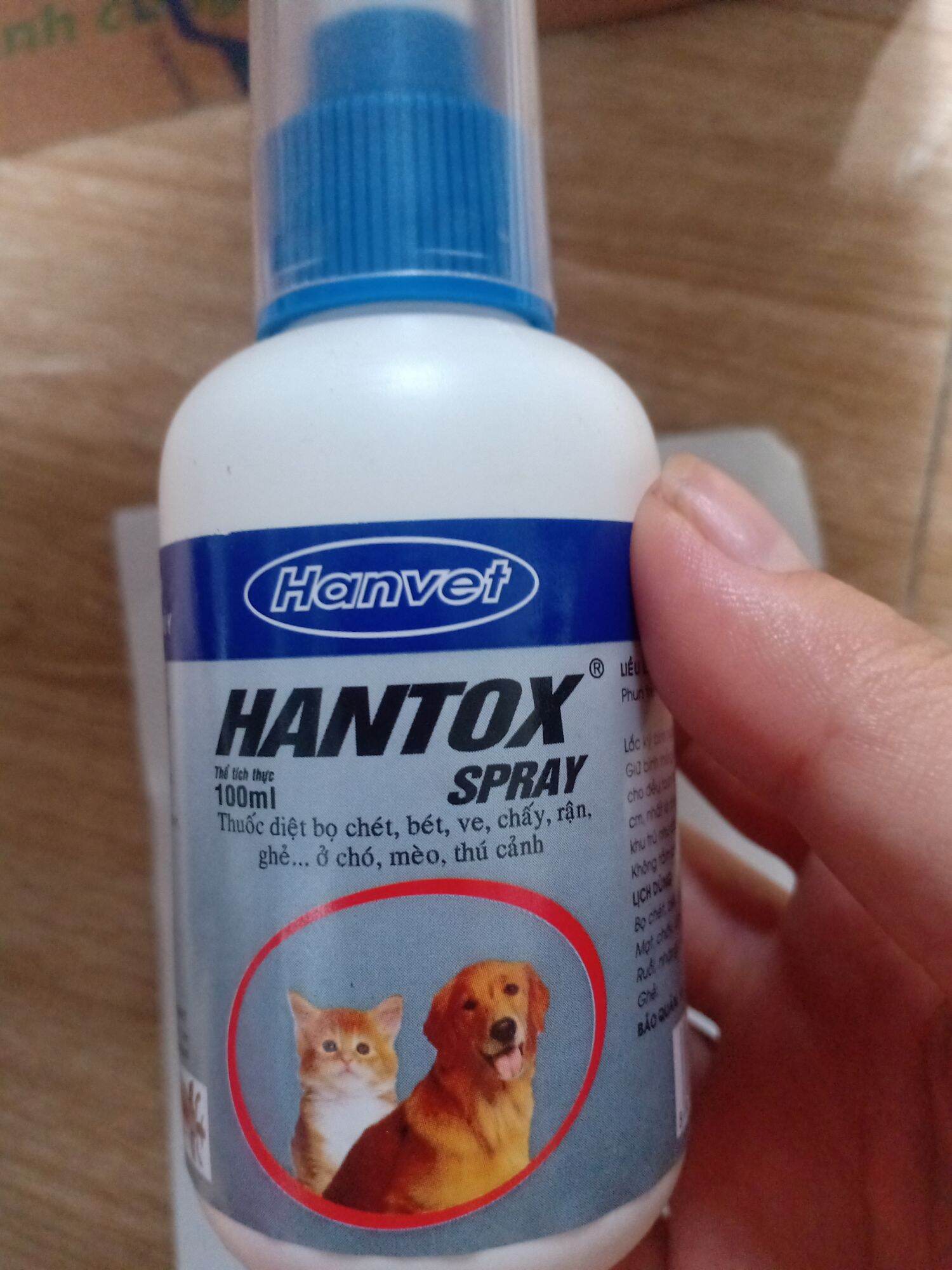 DIỆT VE, GHẺ trên chó, mèo , thú cảnh -100 ml