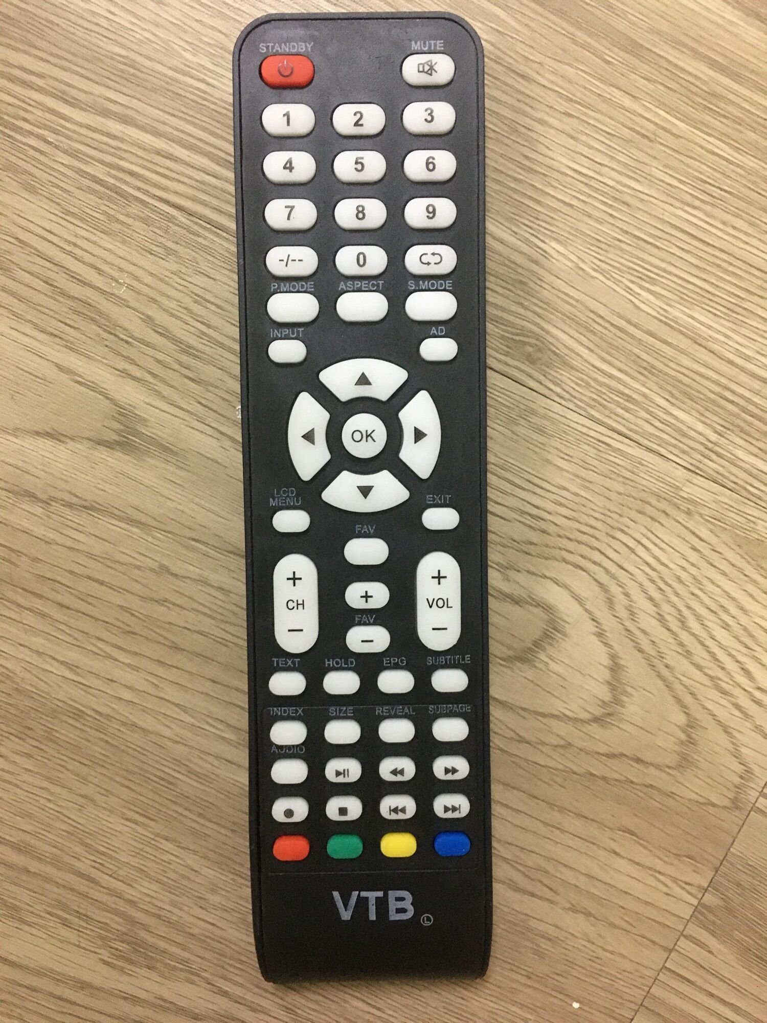 [HCM]Remote điều khiển tivi lcd VTB
