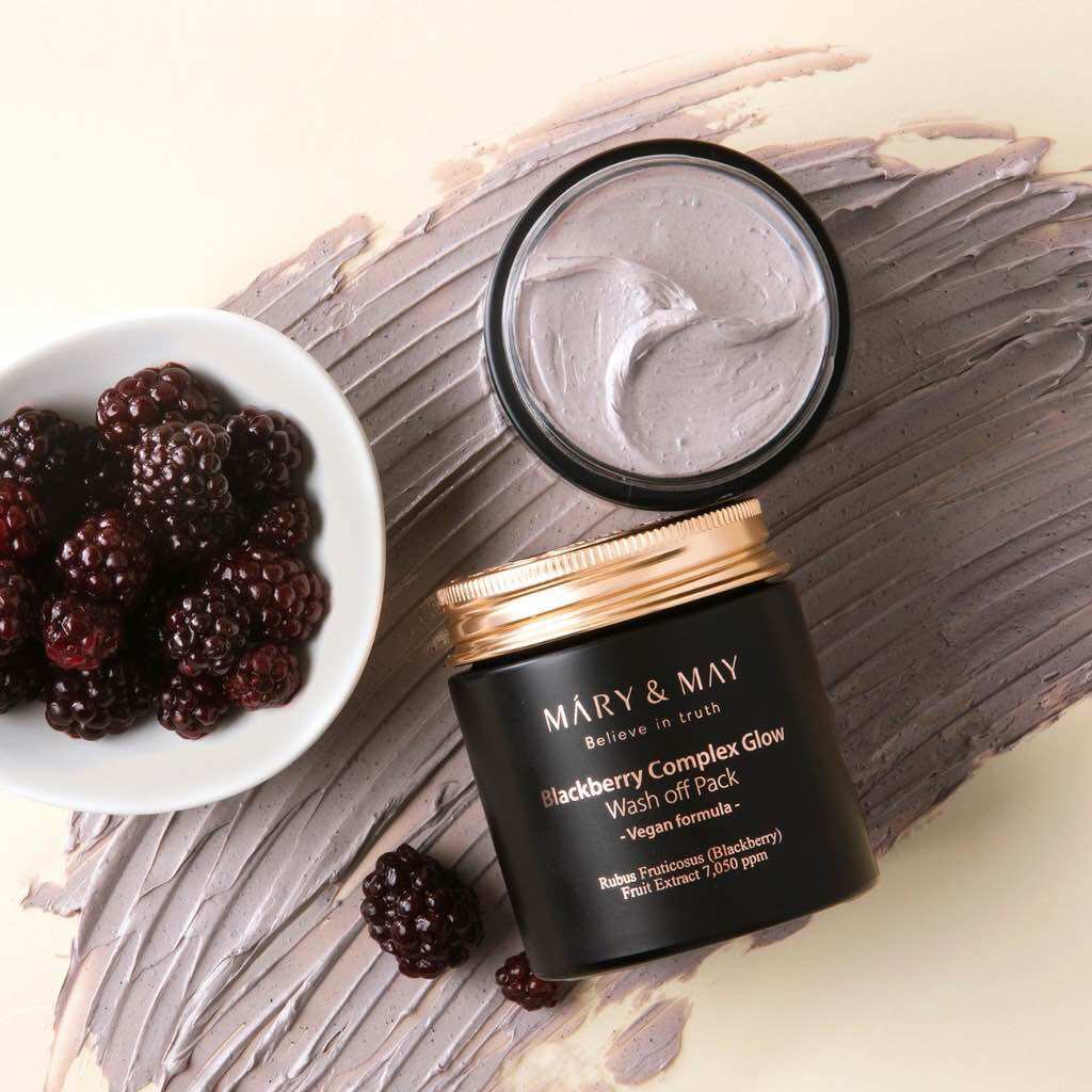 Mặt nạ đất sét Mary&May Teatree/Lemon/Rose/Blueberry/Calendular 125g