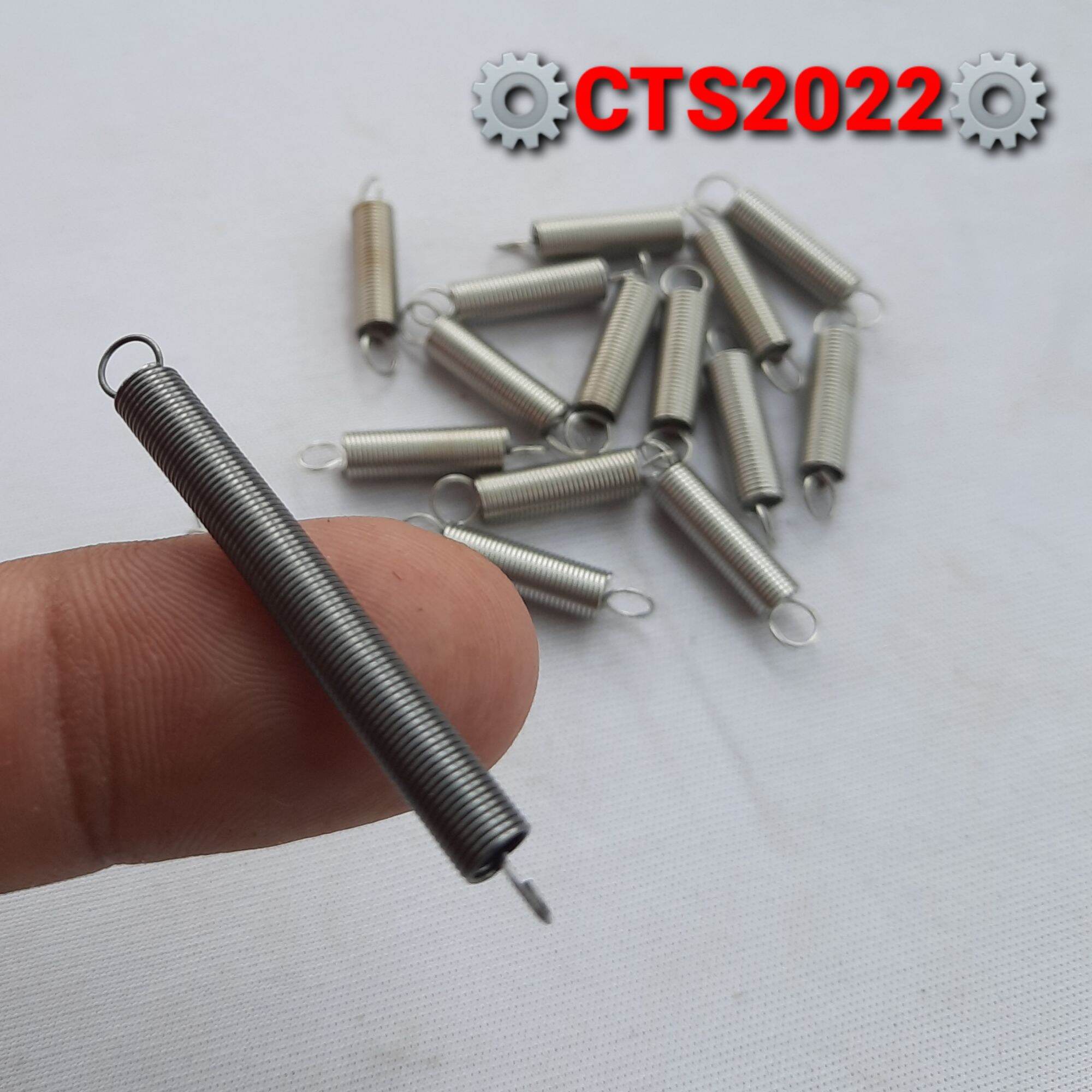Lò xo kéo thép phi 4mm sợi 0.4mm