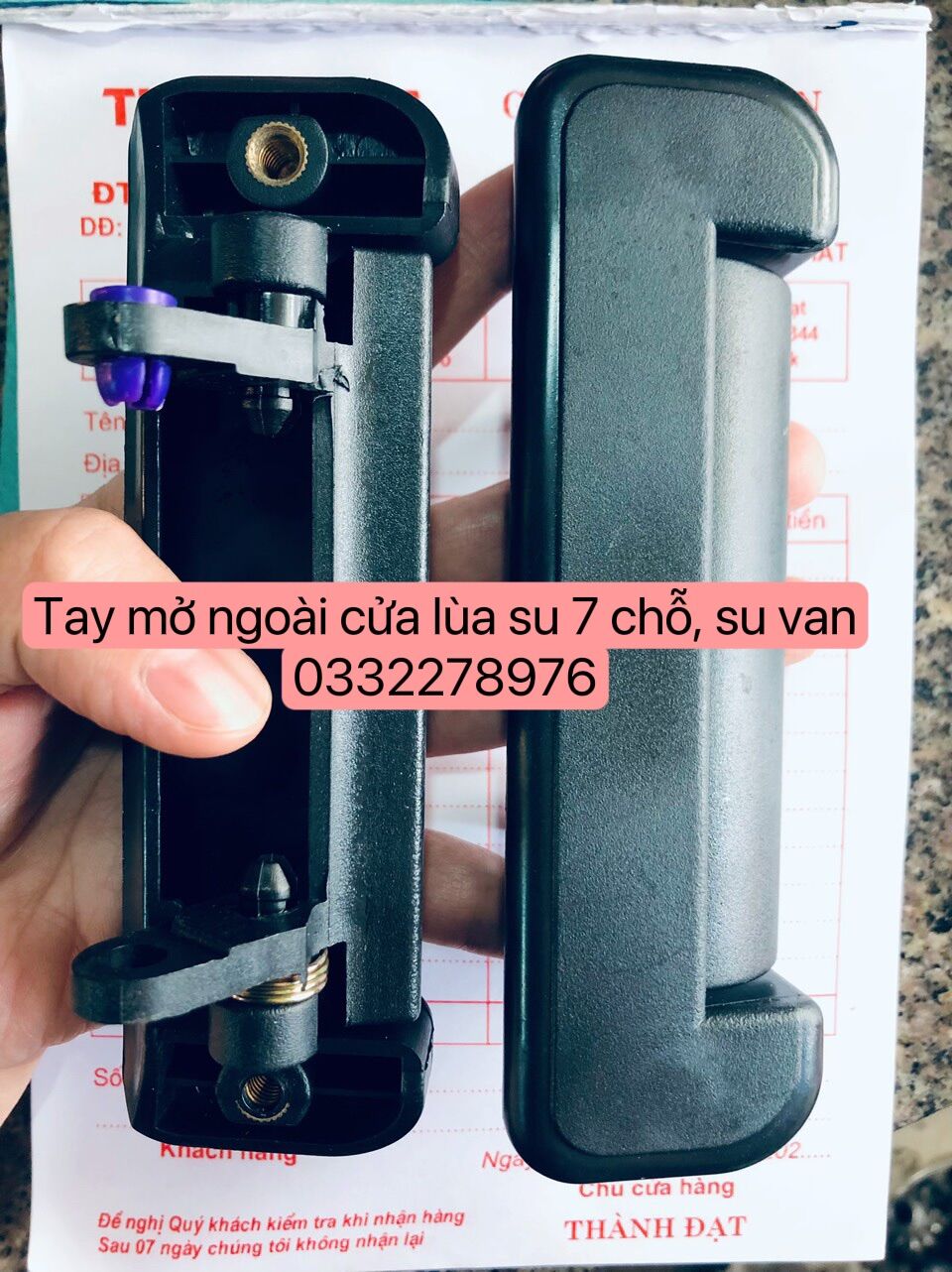 Tay mở cửa lùa ngoài xe suzuki 500kg, suzuki 7 chỗ, suzuki van / giá 1 cái