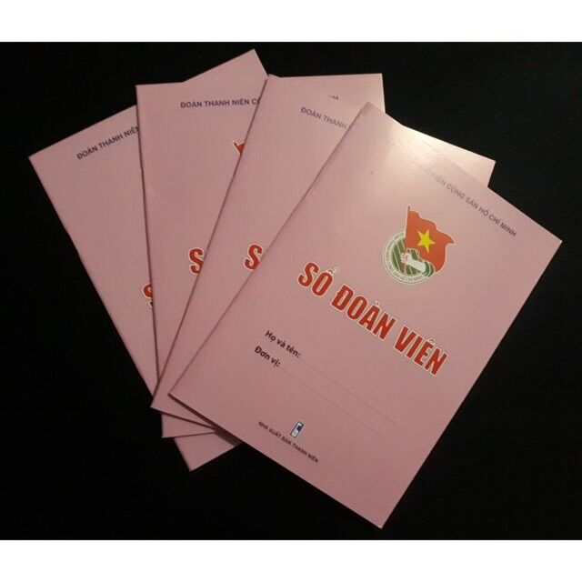 Sổ đoàn viên (2 cuốn)
