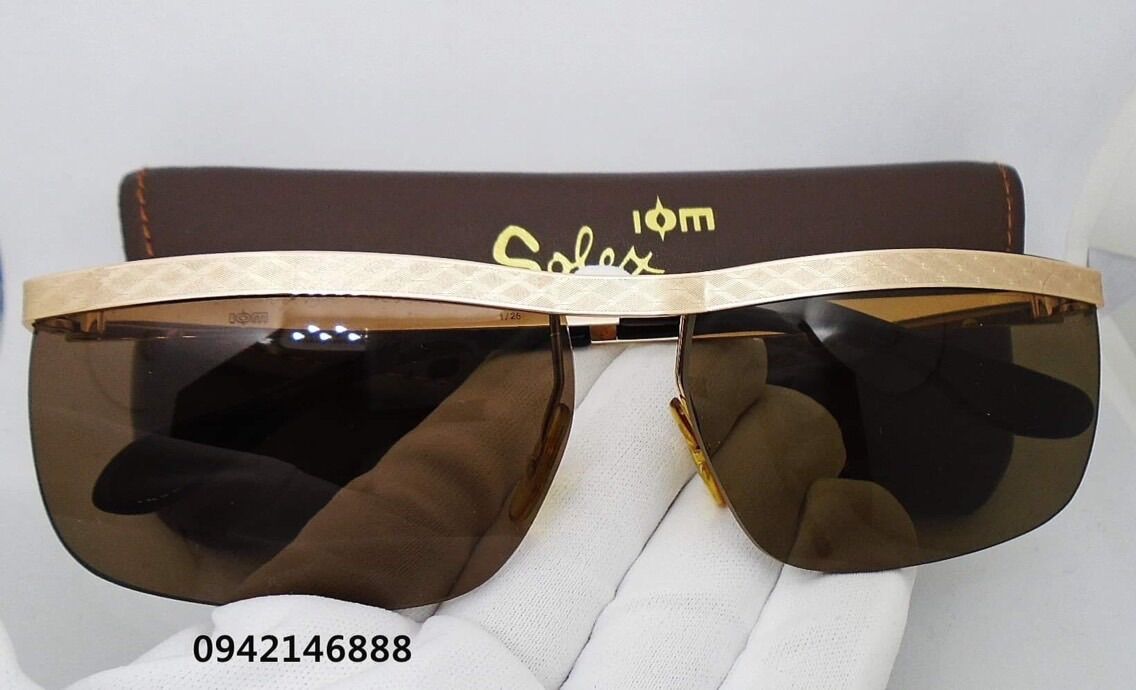 Solex Hoa Dâu mạ vàng [14k 1/25] dáng mắt treo