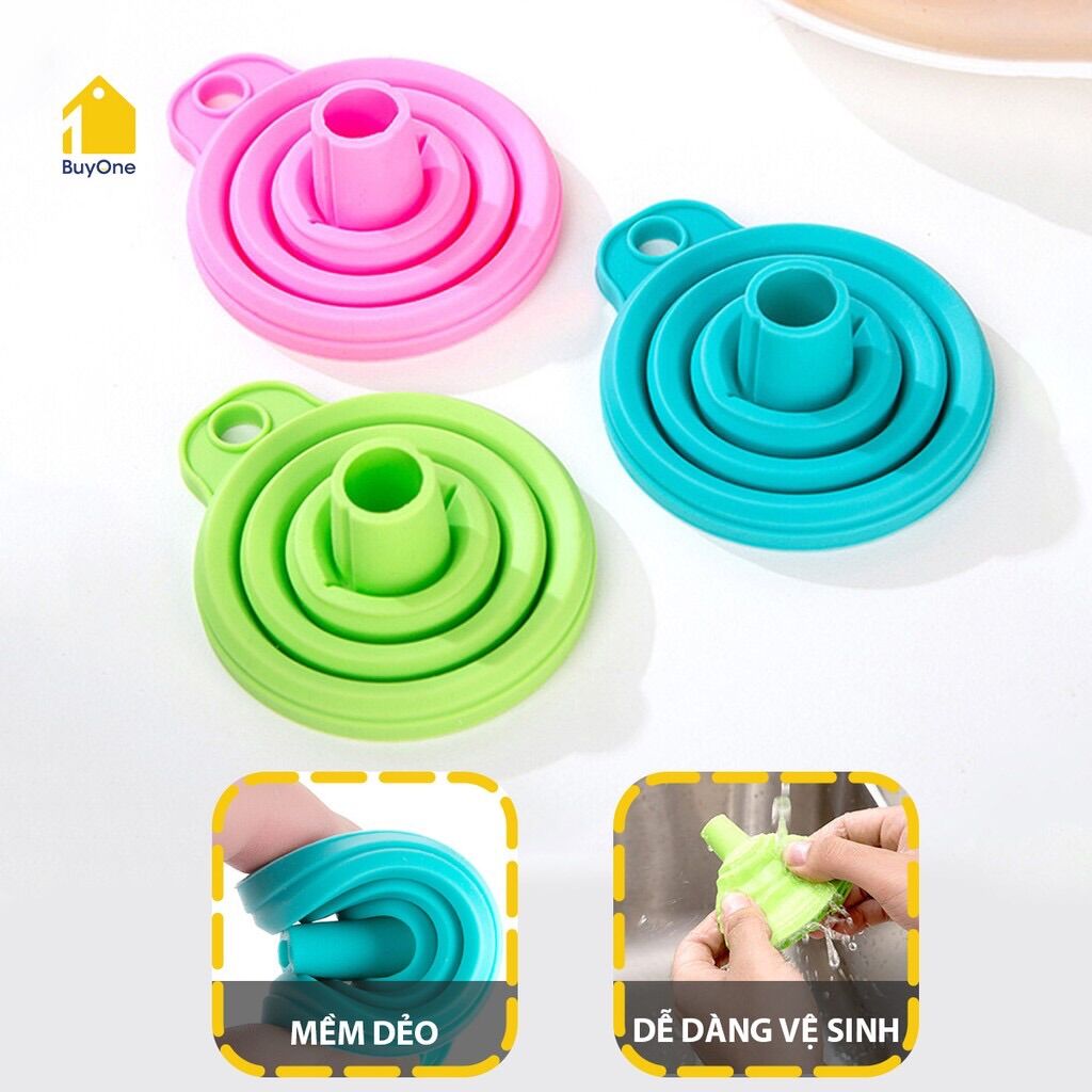 Phễu Silicon Gấp Gọn Tiện Lợi ANHOME