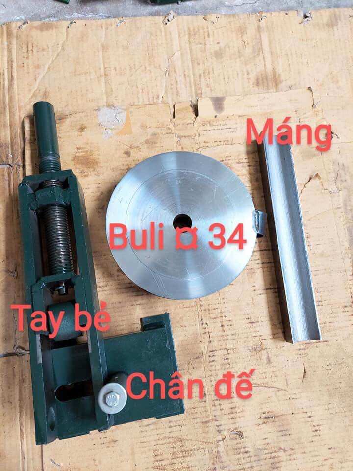 Vam uốn thủ công phi 34.