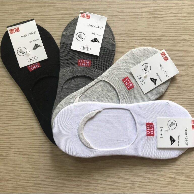 Tất vớ hài lười nam Uni chất cotton dày đẹp khử mùi chống hôi chân