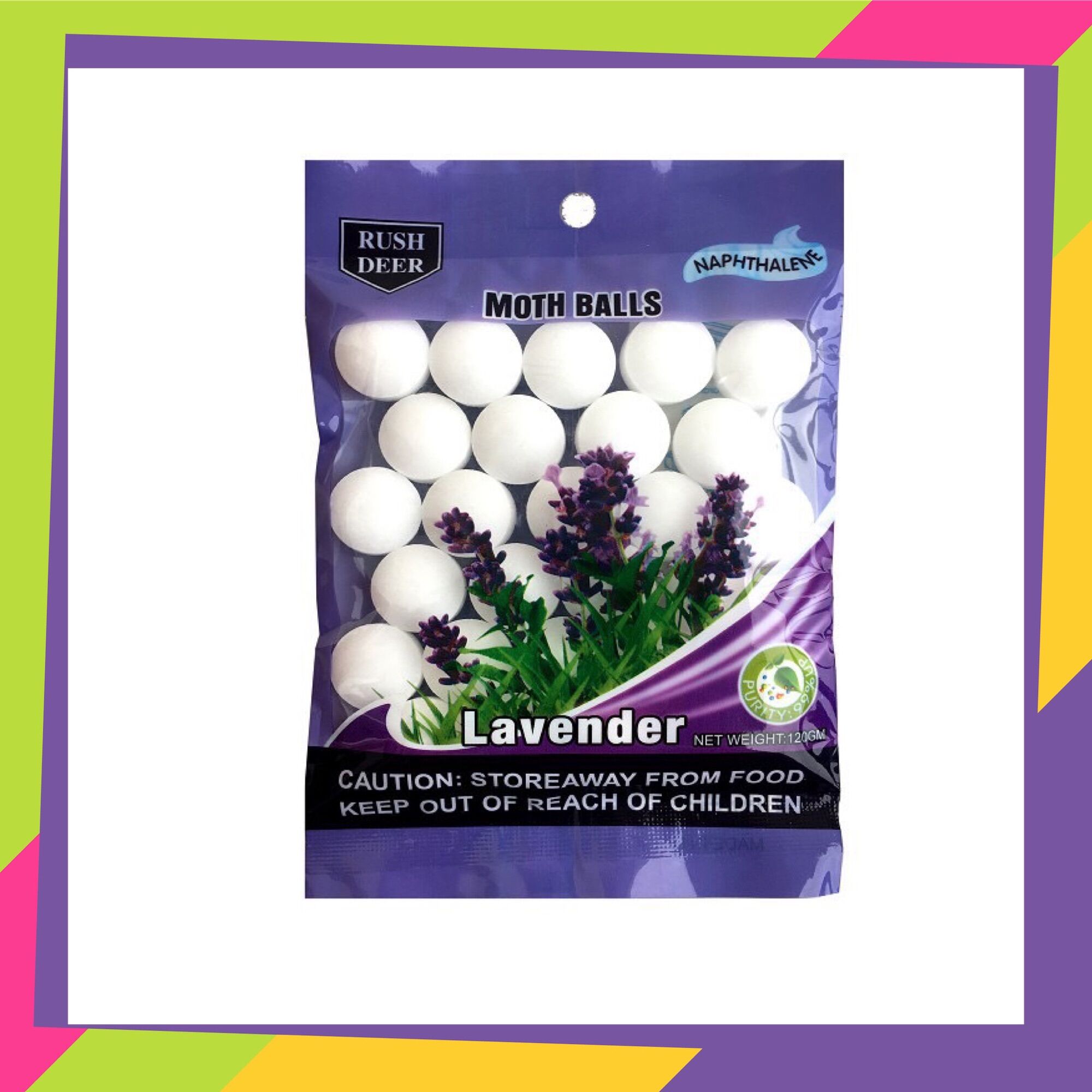 [THƠM-THOÁNG MÁT] Long Não Thơm, Băng Phiến Thơm 100g (hương Hồng, Lavender, Chanh, Vani)