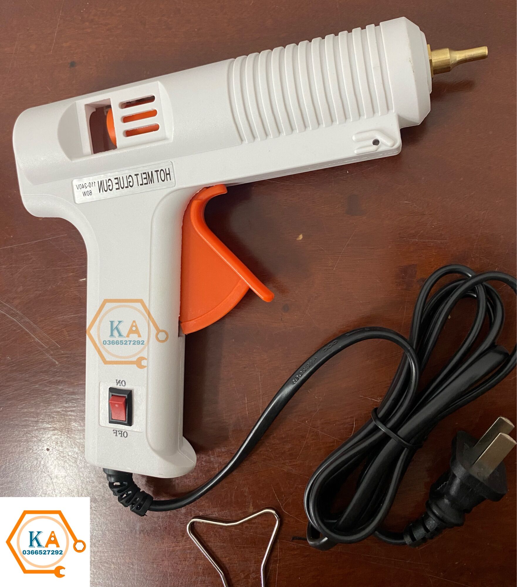 Súng Bắn Keo Nến To Nangon Tools 60W (hàng loại 1)