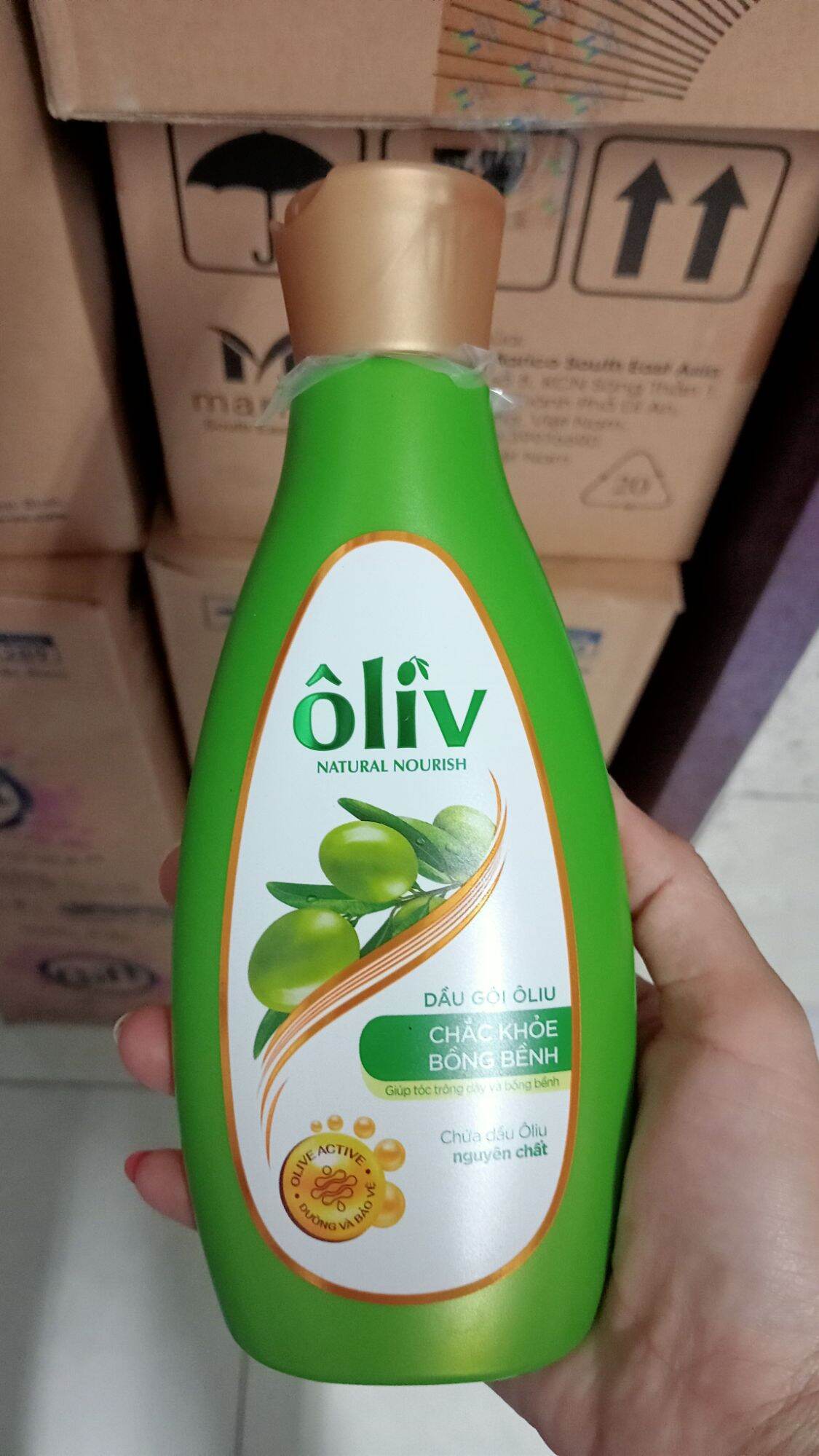 Dầu gội ôliu chắc khỏe bồng bềnh 250ml
