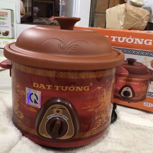Nồi Kho Ca, Hầm Cháo Đa Năng Đạt Tường Lòng đất nung GNK-2,5