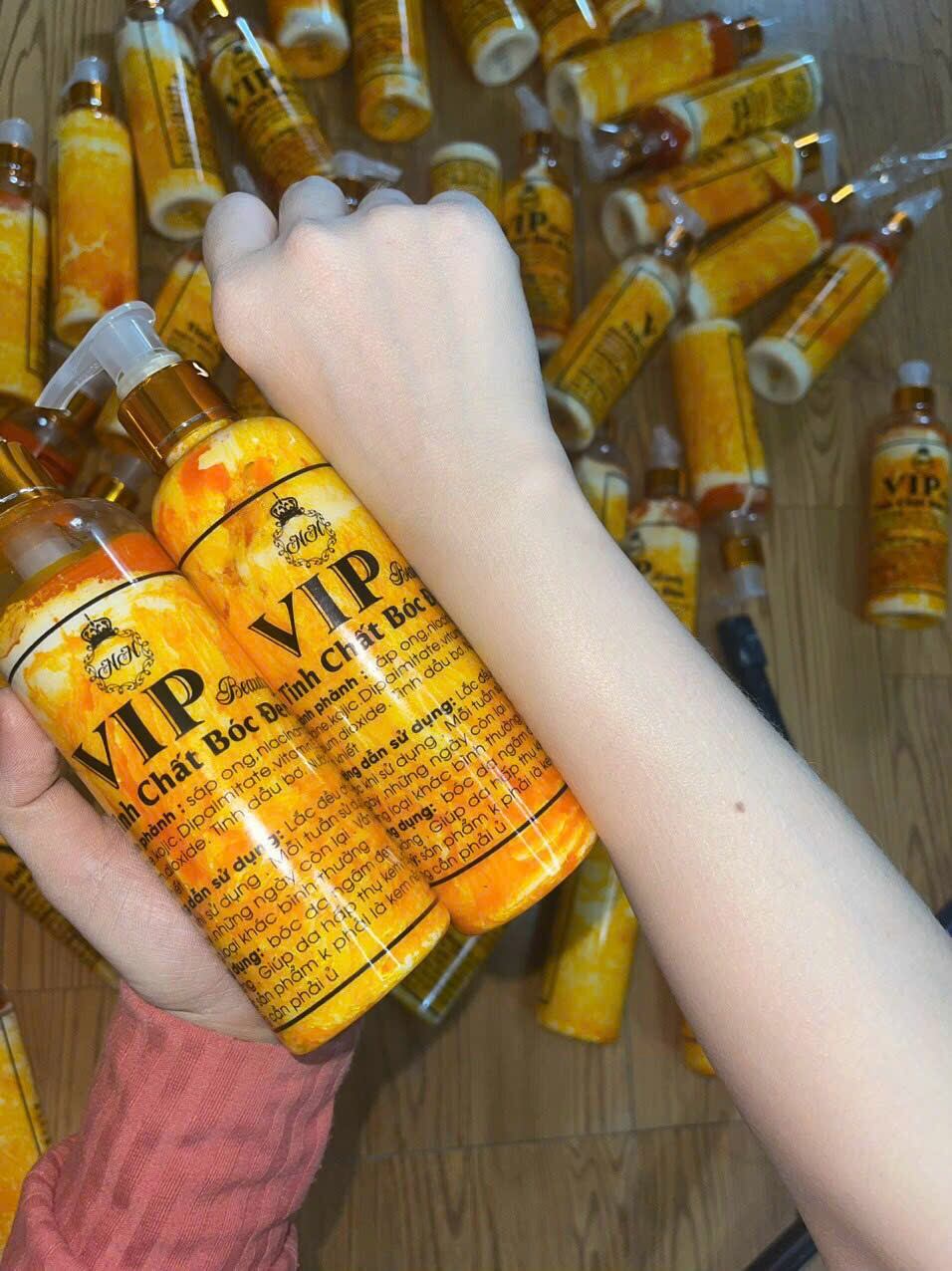 Tinh chất tẩy bốc tẩy đen vip 250ml.kem body tẩy trắng nhanh