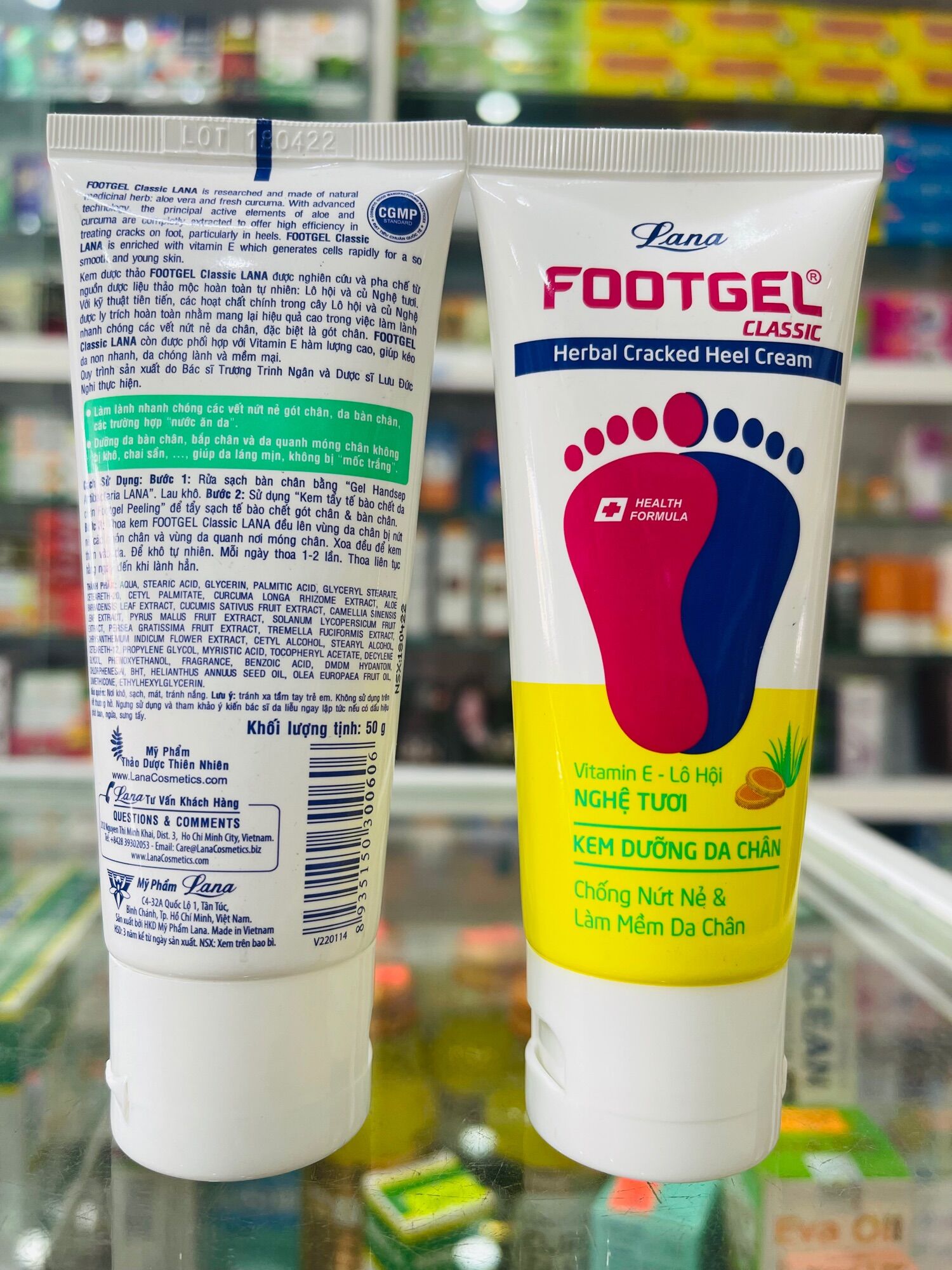 Kem dưỡng da chân Footgel Classic - 50gram