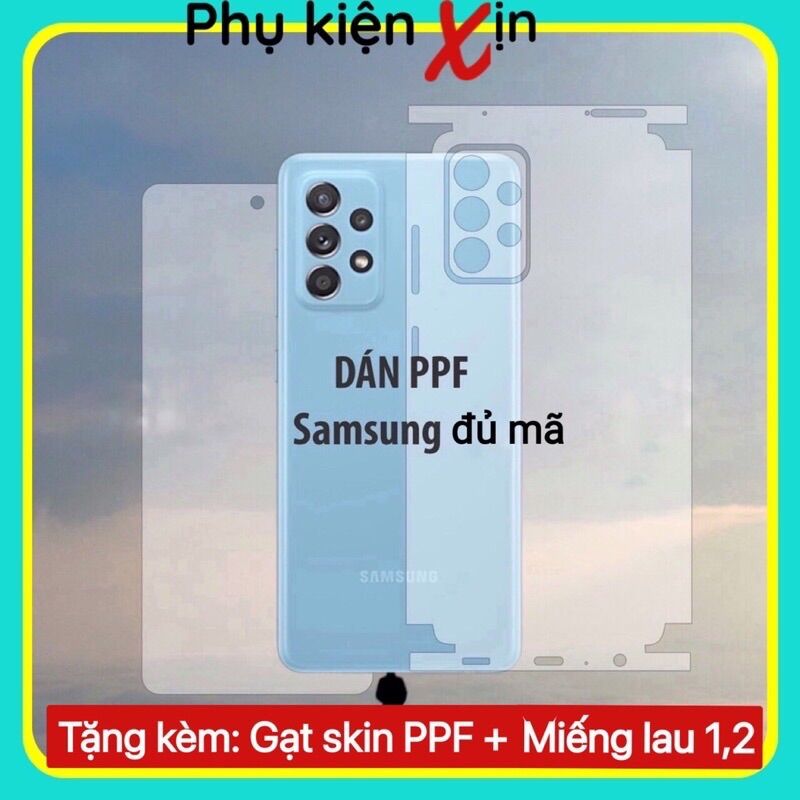 Dán ppf dẻo nhám dành cho samsung s8/s9 s8+/s9+ s10 s10+ note8/9 note10 note10+
