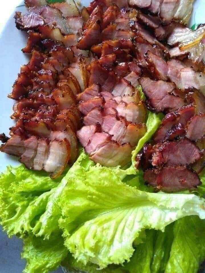 Ba chỉ gác bếp (ba chỉ Hun Khói )