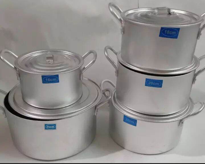COMBO BỘ 5 NỒI NHÔM THANH VĂN