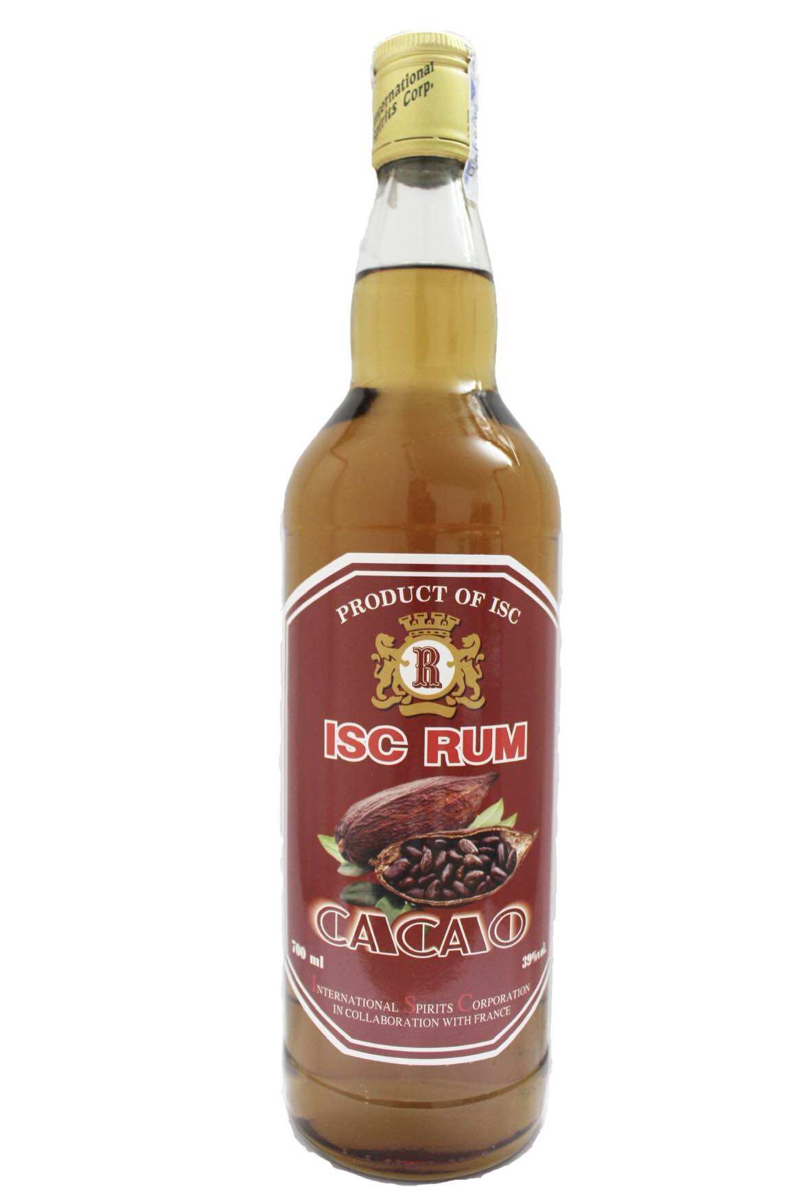 Isc rum cacao 700ml - nguyên liệu làm bánh, pha chế
