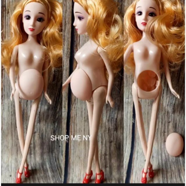 [HCM]BÚP BÊ MẸ BẦU BÍ ĐỦ PHỤ KIỆN CÓ EM BÉ