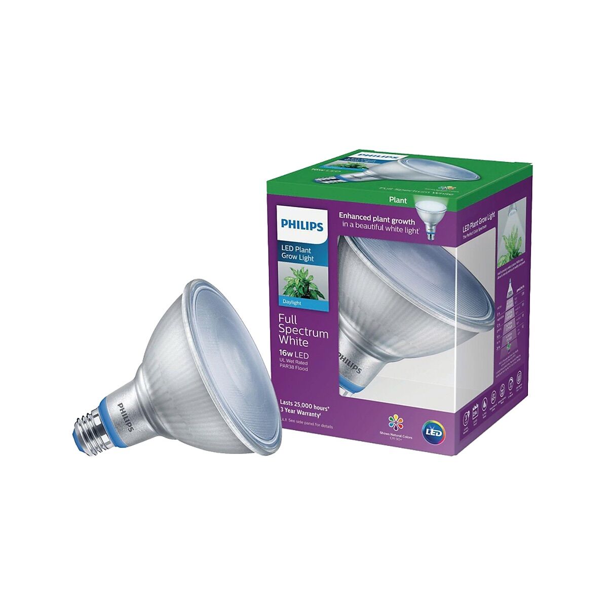Đèn Led Chiếu Cây Philips Led Grow 16w Par38 E27