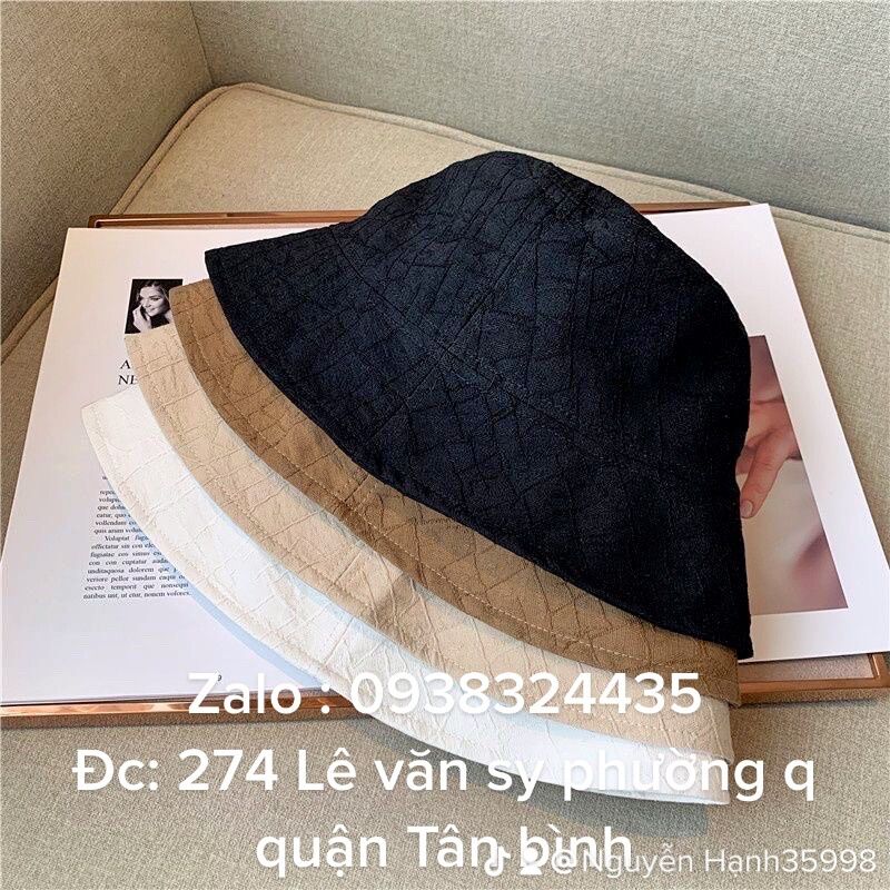 Nón Bucket Vải Gân Mẫu Mới