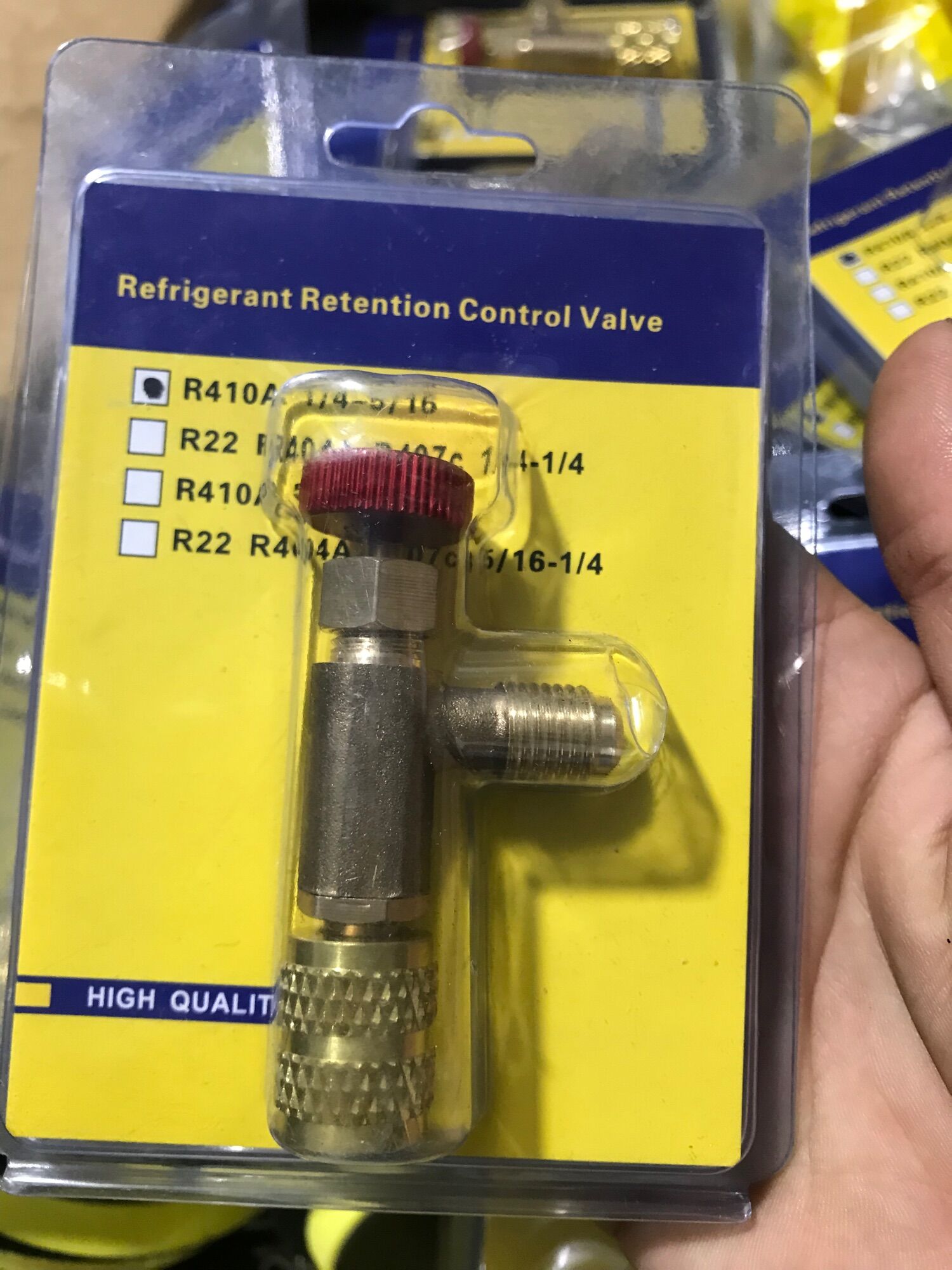 Van khóa gas chống bỏng R410